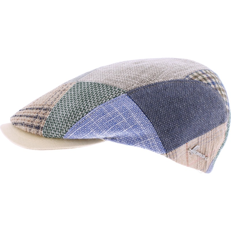 Casquette plate patchwork Casquette plate patchwork