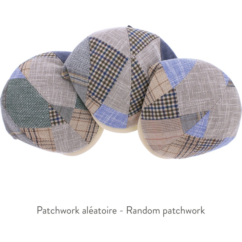 Casquette plate patchwork Casquette plate patchwork