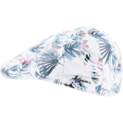 Casquette plate à motif tropical