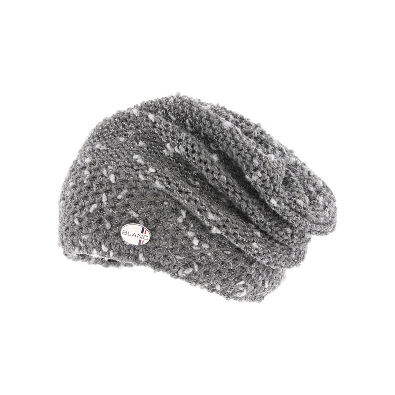 Bonnet tombant avec Lurex