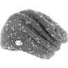 Bonnet tombant avec Lurex