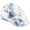 Tropical pattern flat cap