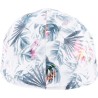 Tropical pattern flat cap