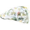 Casquette plate à motif tropical