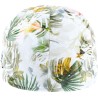 Tropical pattern flat cap