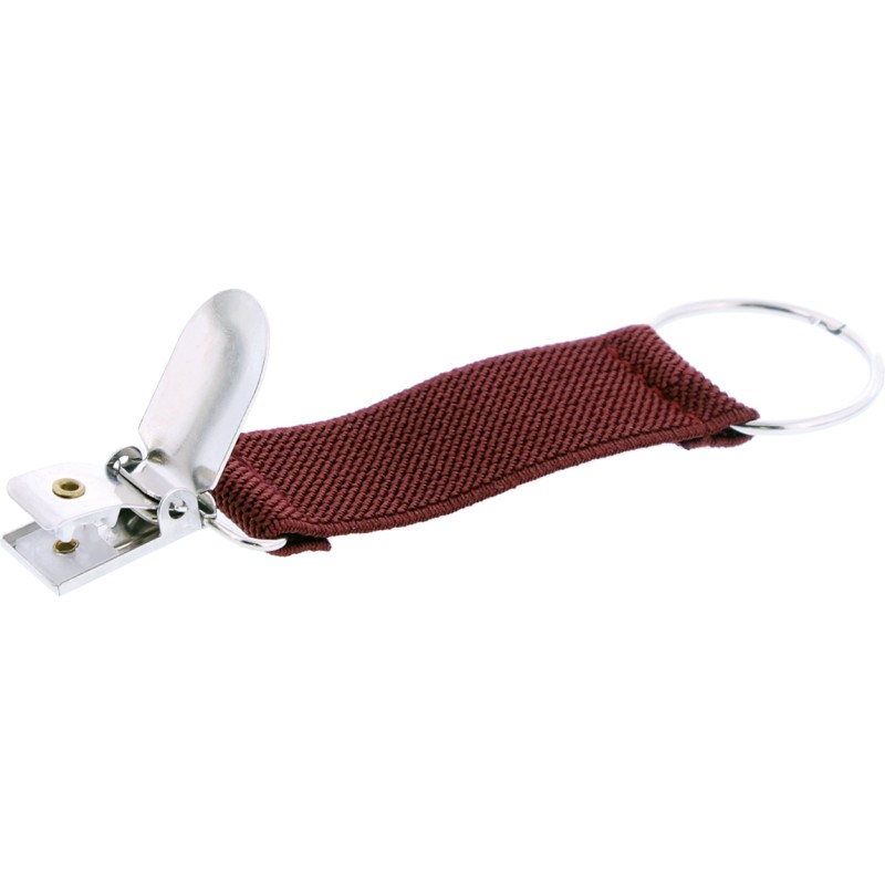 Hat clip, with ring for hanging on bag Hat clip, with ring for hanging on bag