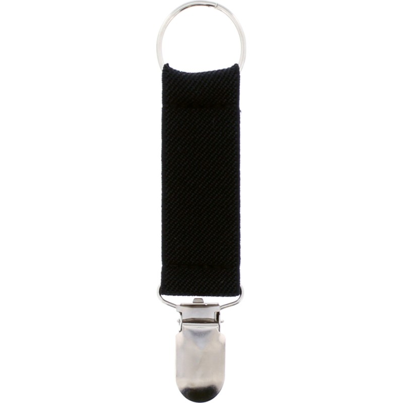 Pince à chapeau, avec anneau de fixation pour sac