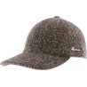 Casquette baseball en laine chinée