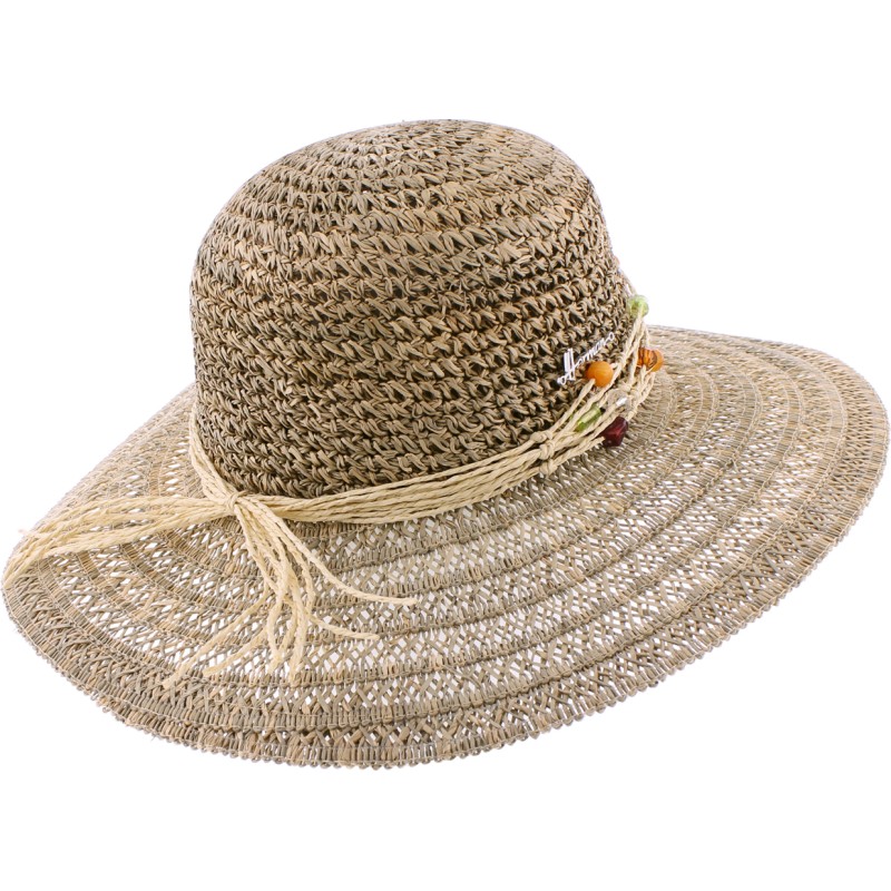 Natural straw capeline Natural straw capeline