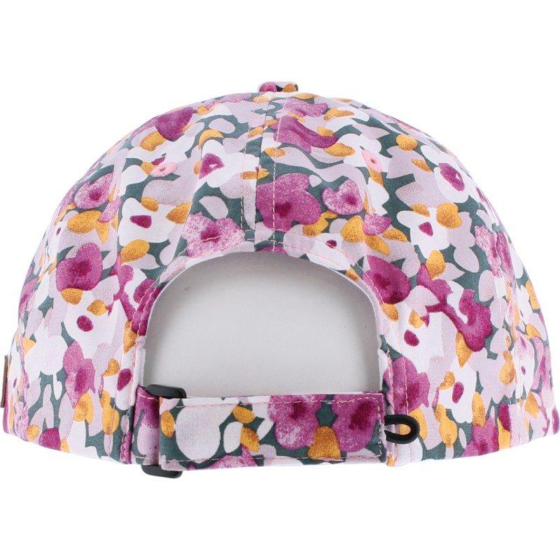 Casquette baseball à fleurs. Fermeture velcro Casquette baseball à fleurs. Fermeture velcro