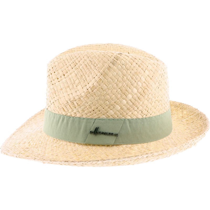 Chapeau paille rafia uni avec gros grain uni Chapeau paille rafia uni avec gros grain uni