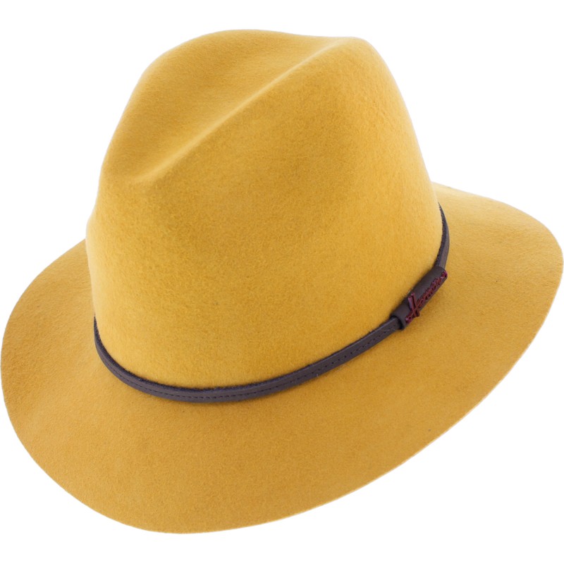 chapeau moutarde feutre chapeau moutarde feutre