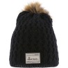 bonnet pompon fausse fourrure