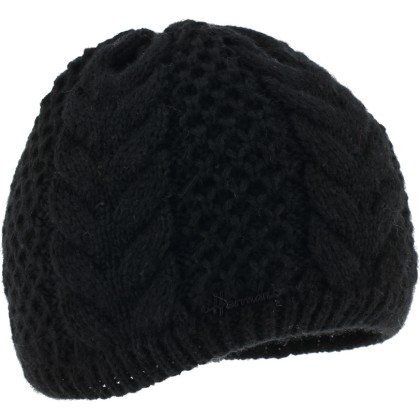 bonnet femme en maille torsade