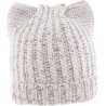 bonnet oreilles de chat maille