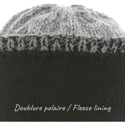 bonnet bonnet hiver double polaire