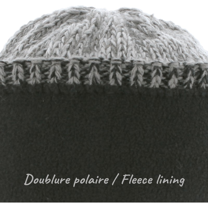 bonnet bonnet hiver double polaire