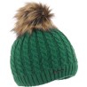 bonnet pompon femme hiver