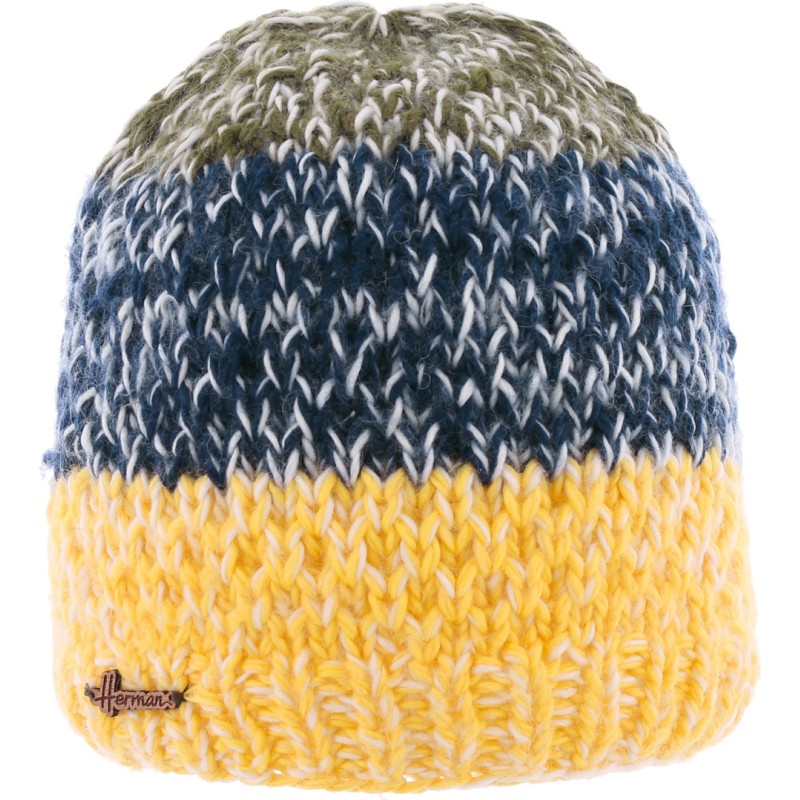 BONNET ROND SANS POMPON CHINE TRICOLORE DOUBLE PLUSH BONNET ROND SANS POMPON CHINE TRICOLORE DOUBLE PLUSH
