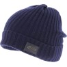 Bonnet homme à revers, en maille