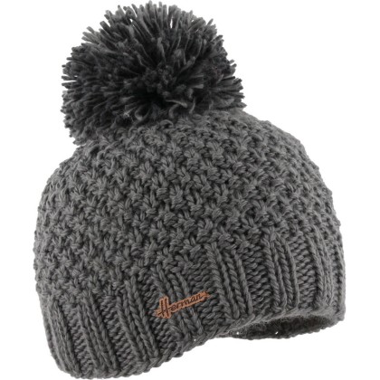 Bonnet gris en maille