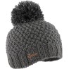Bonnet gris en maille