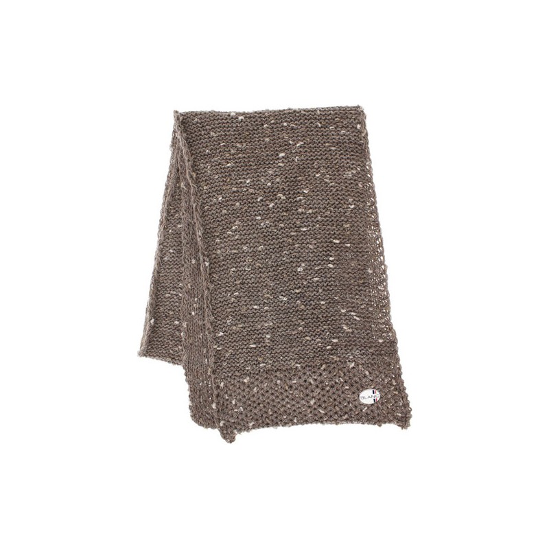 echarpe en maille hiver