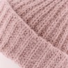 bonnet femme automne hiver en maille et revers