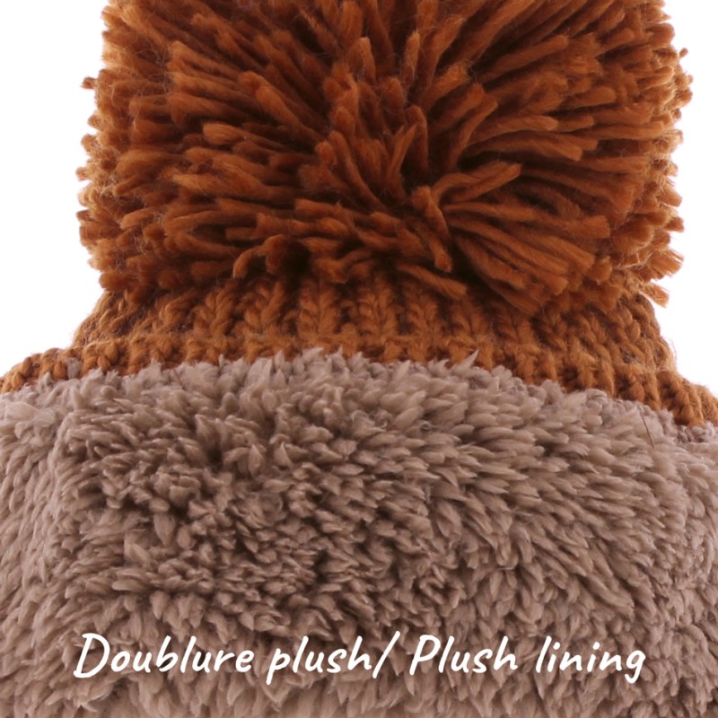 Bonnet enfant uni tricoté avec 80% de fil de plastique recyclé, avec p Bonnet enfant uni tricoté avec 80% de fil de plastique recyclé, avec p
