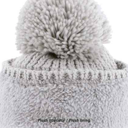 bonnet doublure interieure plush doux