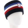 Bandeau en maille tricolore doublé micro plush