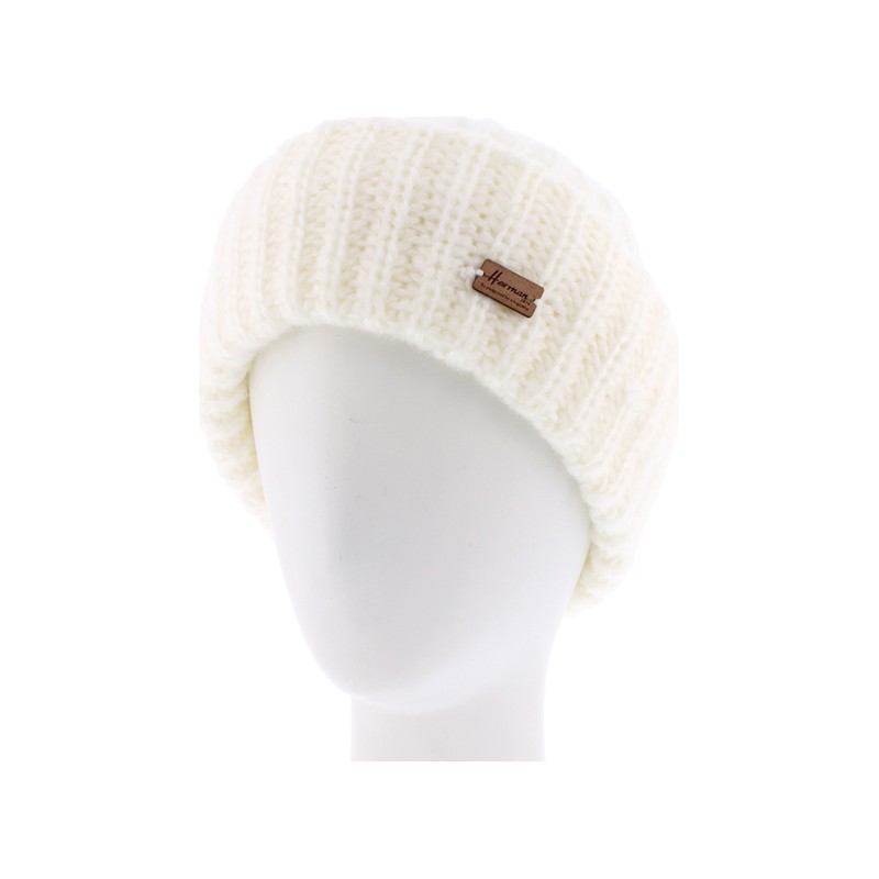 bonnet femme hiver en maille avec revers herman 1874 bonnet femme hiver en maille avec revers herman 1874