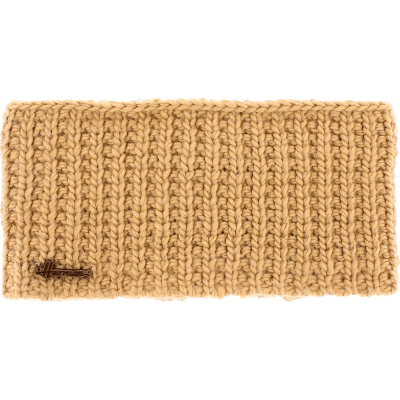 bandeau hiver herman en maille recyclée coloris beige