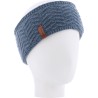 Bandeau adulte uni avec une maille fine en chevron